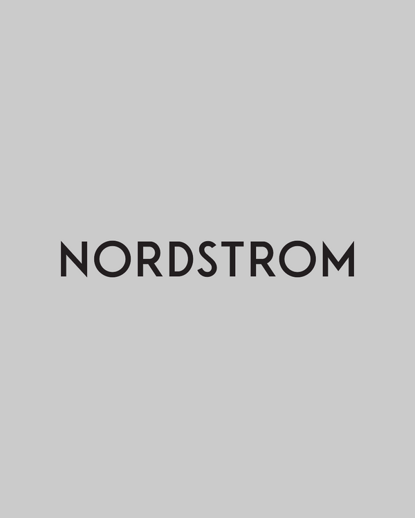 Nordstrom logo on a light gray background